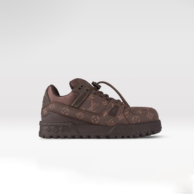 lv louis vuitton trainer maxi monogram sneaker